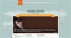 Desktop Screenshot of amandatapping.es